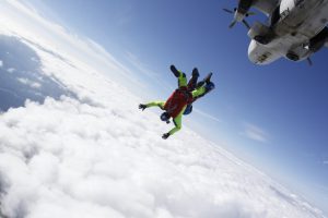 skydiving