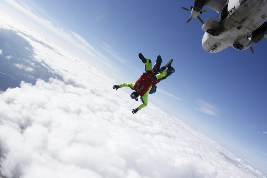 first time skydiving